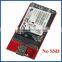 Aluminium mSATA SSD box USB3.1 type C Gen 2 to 3050 mm mSATA SSD enclosure