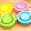 2015 silicone foldable water bottle manufacturing cup
