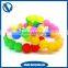 2015 Custom Lover's good lucky silicone beaded bracelets