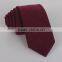 Fashion Narrow 6cm Arrow Type Solid Classical Popular Men's Wool Necktie