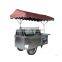 customized made outdoor street food cart for sale