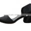 New arrival black color lady pumps mid heel pumps shoes for fashion lady round toe 2014 fashion women casual shoes
