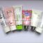 plastic tube packaging with screen printing,Gloss vanish hdpe plastic make up cosmetic tubes