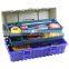 multifunction 3 layerlarge hardware plastic rolling storage tool box