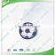 Personal custom soccer woven fabric badges labels for clothing