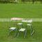 Yellow camping table