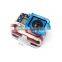 Aluminum LANYARD RING Mount For GoPro Hero 3, each piece for inside and outside, include a tool, blue, green, red, silver GP125