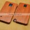 Handmade Natural Genuine Bamboo wooden cover for samsung Note4 S5 S6 S6edge