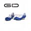 GD silk upper material metal decoration bright color women sexy fashion shoes