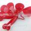 Eye catching bright red plastic measuring scoop made in Guangdong