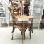 Oak Wood x Cross Back Chairs With Soft Cushions Supplier's Choice