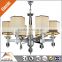 2015 hot sale glass home decorative chandelier lights