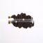 wholesale straight black and brown i/u/flat tip pre-bonded hair extension type