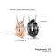 Stainless Steel Couple Ring Jewelry Lastest Necklace