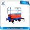 Top quality mobile hydraulic scissor lift platform for aerial working