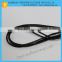 Brown leather necklace cord 2.5x1.5mm flat leather cord