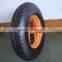 wholesale manufacture 4.00-8 rubber wheel for wheel barrow