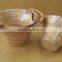 coiled bamboo bowl