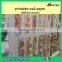 3d mural wallpaper for printing machine