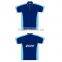 Custom stripe 100 polyester sublimation sport polo shirt