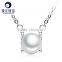 AAA freshwater pearl pendant silver jewelry with necklace
