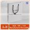 eco-friendly luxury jewelry white kraft paper bags
