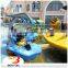 Popular Water Park Games Kids Amusement Equipment Rotating Rides Fight Shark Island for Sale