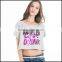 2016 new design sexy women clothes made in women's clothing factory with t shirt ideas