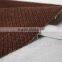 Polyester warp knitting cation heather color sofa fabric combined TC fabric
