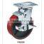 2015 TPU trolley wheel,4" furniture caster