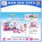 fashion pretend play doll house set with sounds and light for kids