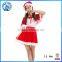 2015 Christmas Costume Christmas Clothes 3pcs Set Red Christmas Dress