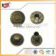 quality high new arrival metal popper snap button direct sale