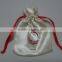 Rose Trendy Foldable Satin Makeup Bag
