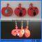 LED Light Silicone 3D Animal Shape Keychain Design