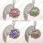FN3201 Angel sound ball for baby shower jewelry gift, tortoise shape cage necklace