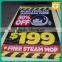 Rectangular Promotional Stickers