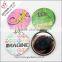 Top quality fashion promotional round metal pocket mirror