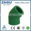 Plastic ppr pipe fitting 45 degree pipe bend