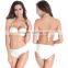 Hot Sexy Women's bikini fission pure color Swimwear Bathing Suit M L XL