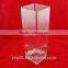 Factory supply Home furnishing decoration house ornament clear glass vase