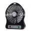Small rechargeable 5v micro usb fan, electric portable mini desktop mist cooling fan