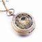 High quality japan movement empty pocket watch necklace