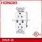 UL CUL listed 120V 20A 60HZ USB lamp power Wall socket with USB port