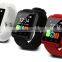 Wholesale touch screen cheap smart watch U8 OEM bluetooth for android and ios