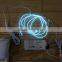 "Polar light 3"OD:2.6mm Red EL WIRE AC110V-240V 40M-60M EL WIRE INVERTER
