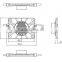 Wide viewing angle 160 high quality LED modules 12V 3 Watt