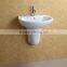 Round White Ceramic Pedestal Sink