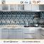 Kitchen Decorative Metal Mix Glass Mosaic Tile