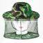 Outdoor camouflage fishing bucket hat with string